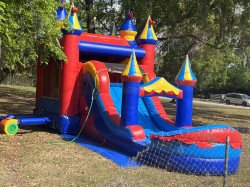 Carnival Bounce house combo wet only