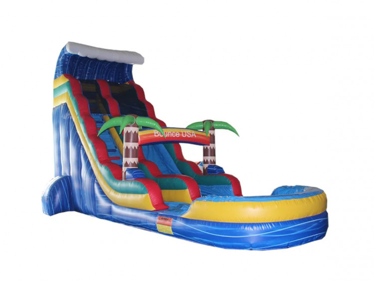 22 Foot Tropical Blast Water Slide