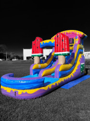 15 foot  popsicle water slide